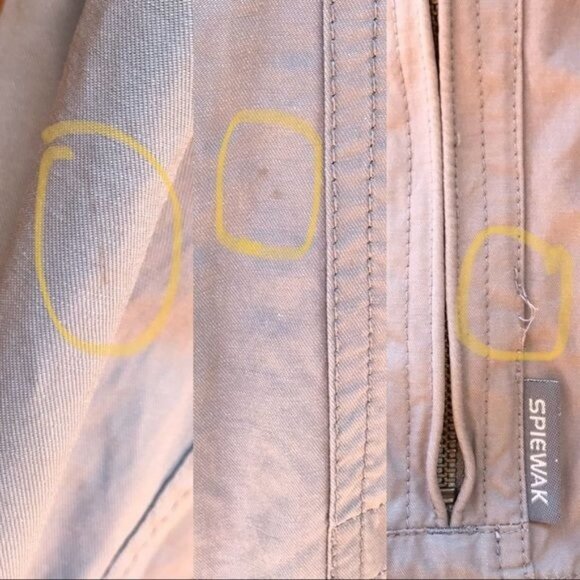 Spiewak & Sons INC Uniforms Emergency Police EMS Tan Jacket Zip Up Men's Size XL - Picture 5 of 8